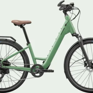 Bicicleta Cannondale Mavaro Neo SL 1 Low StepThru 23 Color Verde talla S
